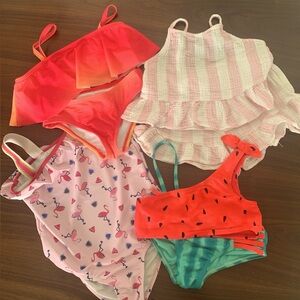 Kami, size 6 One and two Piece Swimsuit Set. PLUS SHORT SET GRAYSON THREADS,